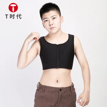 Summer Fabric TT Chest Cover Les Short Half-length Vest Handsome T Chest Cover Underwear Women's 
Summer Fabric TT Chest Cover Les Short Half-length Vest Handsome T Chest Cover Underwear Women's