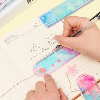 1PC Bookmark Ruler Measuring Quicksand Ruler Pendant Measuring Ruler School Office Stationery Drawing Supplies
1PC Bookmark Ruler Measuring Quicksand Ruler Pendant Measuring Ruler School Office Stationery Drawing Supplies