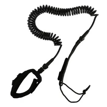 Surfboard Leash Surfing Stand Up Paddle Board Leash Coiled Cord SUP for All Types of Surfboards - black, 6ft
Surfboard Leash Surfing Stand Up Paddle Board Leash Coiled Cord SUP for All Types of Surfboards - black, 6ft