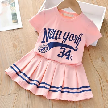 summer Baby girl Clothes Shorts T-shirt + Skirt 2PCS Sport Suit Baby Kids Short Sleeve Children Clothing Sets1
summer Baby girl Clothes Shorts T-shirt + Skirt 2PCS Sport Suit Baby Kids Short Sleeve Children Clothing Sets1