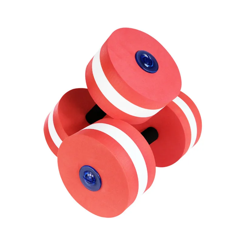 1 Pair Aquatic Fitness Barbells Foam Dumbbells Hand Bar Pool Exercise Detachable Dumbbell Fitness Equipment #4d06 (6)