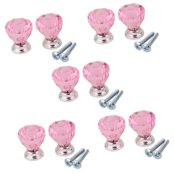 10Pieces Pink Drawer Pull Knobs Cabinet Dresser Cupboard Bin Handle Decoration For Furniture Drawers
10Pieces Pink Drawer Pull Knobs Cabinet Dresser Cupboard Bin Handle Decoration For Furniture Drawers