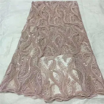 2019 Latest African Nigerian Tulle laces fabrics High Quality Embroidery Laces 5 Yards For With Sequins Wedding Dresses cd82-244
2019 Latest African Nigerian Tulle laces fabrics High Quality Embroidery Laces 5 Yards For With Sequins Wedding Dresses cd82-244