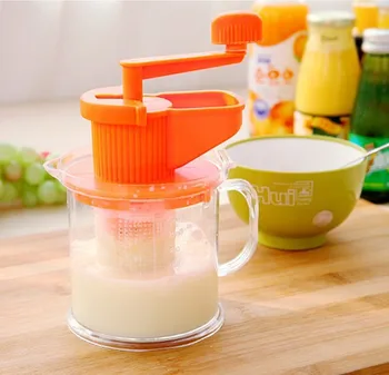Wholesale Home Hand-cranking Soybean Milk Machine Multi-functional Fruit Juicer Manual Mini Soybean Milk Machine Squeezer Gift
Wholesale Home Hand-cranking Soybean Milk Machine Multi-functional Fruit Juicer Manual Mini Soybean Milk Machine Squeezer Gift