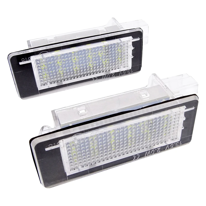 2 Pcs 18SMD LED Number License Plate Light for Renault Espace IV Scenic II III Laguna Fluence Captur Modus FL Dacia Duster Lodgy
2 Pcs 18SMD LED Number License Plate Light for Renault Espace IV Scenic II III Laguna Fluence Captur Modus FL Dacia Duster Lodgy
