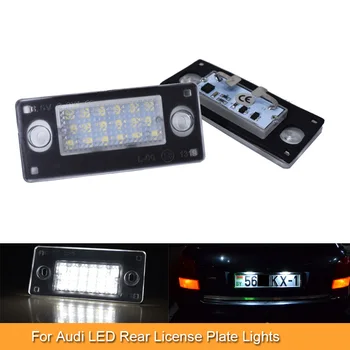 2Pcs white no error LED rear license plate lights for Audi A3 8L 1996-2003 A4 Avant 1994-2001 car styling
2Pcs white no error LED rear license plate lights for Audi A3 8L 1996-2003 A4 Avant 1994-2001 car styling