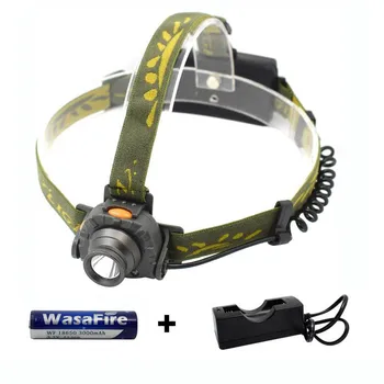 XPE-R3 Rechargeable LED Headlamp 3 Modes Motion Sensor Head Light Torch IR Sensors Head Lamp with 18650 Battery+Charger
XPE-R3 Rechargeable LED Headlamp 3 Modes Motion Sensor Head Light Torch IR Sensors Head Lamp with 18650 Battery+Charger