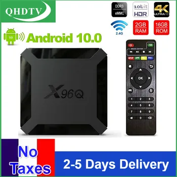 Leadcool QHDTV Authentic X96Q Android 10.0 TV Box H313 Quad Core 4K 3D Set Top Box Media Player QHDTV 1 Year X96 Q Smart TV Box
Leadcool QHDTV Authentic X96Q Android 10.0 TV Box H313 Quad Core 4K 3D Set Top Box Media Player QHDTV 1 Year X96 Q Smart TV Box