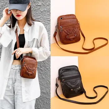 Women's Bag 2020 New Mini Shoulder Bag Retro Fashion Multi-capacity Messenger Bag Ladies Famous Brands Clutch Purses Phone Bag
Women's Bag 2020 New Mini Shoulder Bag Retro Fashion Multi-capacity Messenger Bag Ladies Famous Brands Clutch Purses Phone Bag