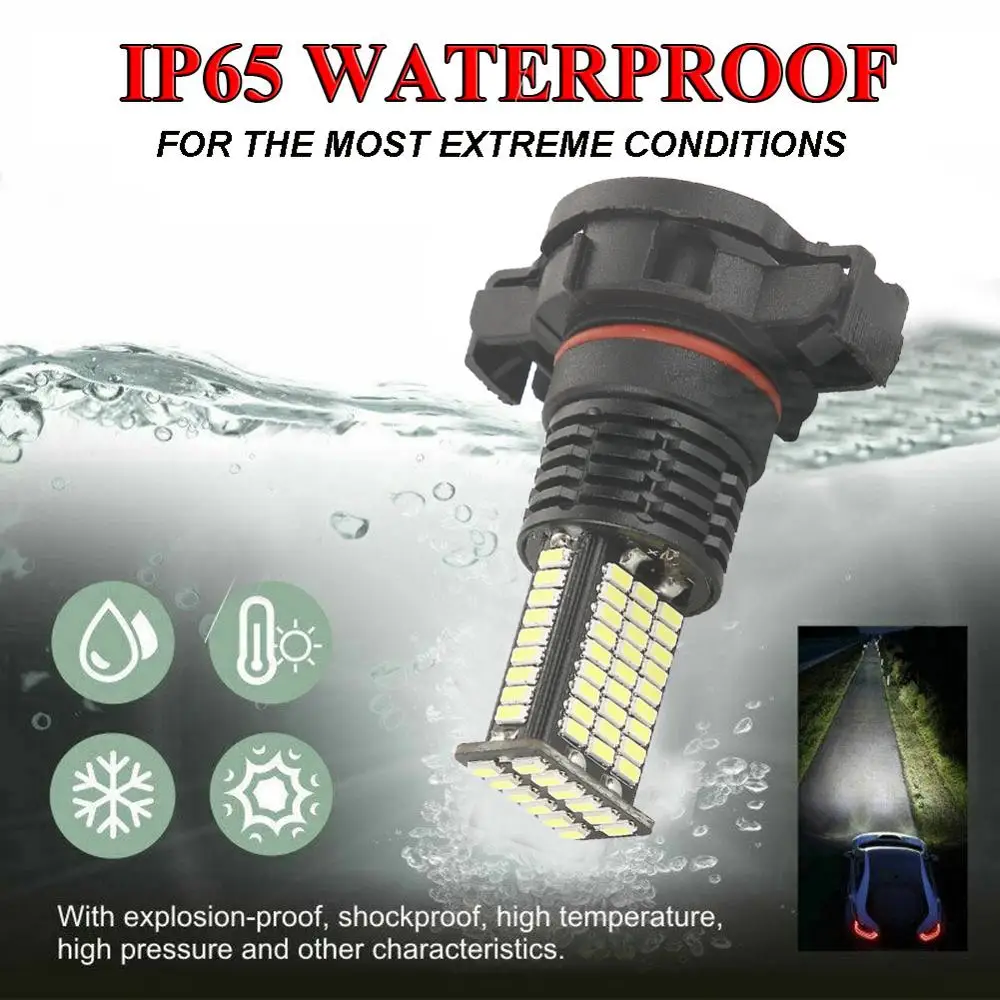 2pcs H16 LED PS24W 5202 Fog Light Auto Bulb 110W LED Bulb Car Lamp 6000K White 3014 SMD 12V 24V For BMW/Ford/Toyota
2pcs H16 LED PS24W 5202 Fog Light Auto Bulb 110W LED Bulb Car Lamp 6000K White 3014 SMD 12V 24V For BMW/Ford/Toyota