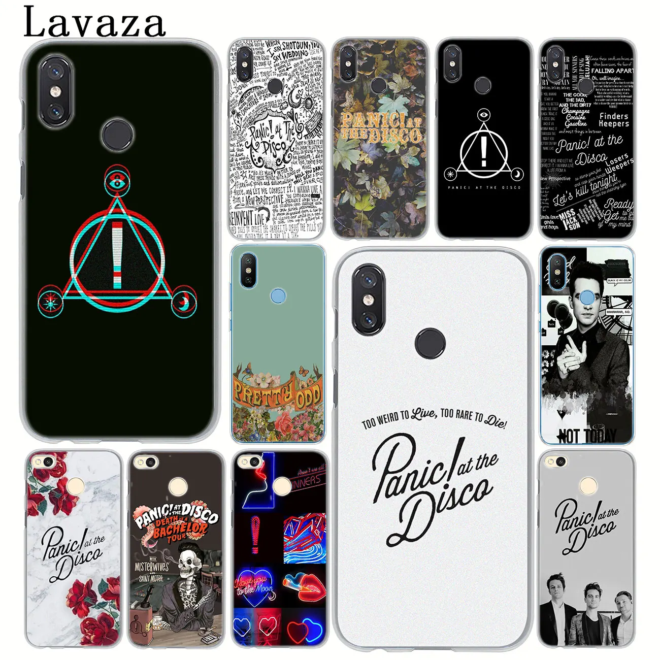 Lavaza Panic! At The Disco Phone Case for Xiaomi MI 9 9T A3 Pro CC9 CC9E 8 SE A2 Lite A1 pocophone f1 6 6X 5S 5X MAX 3
Lavaza Panic! At The Disco Phone Case for Xiaomi MI 9 9T A3 Pro CC9 CC9E 8 SE A2 Lite A1 pocophone f1 6 6X 5S 5X MAX 3