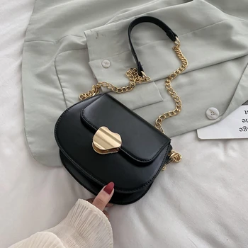 Chains Woman Shoulder Bag PU Leather Flap Solid Crossbody Bag Versatile Purses And Luxury Handbags Women Designer Bolsa Feminina
Chains Woman Shoulder Bag PU Leather Flap Solid Crossbody Bag Versatile Purses And Luxury Handbags Women Designer Bolsa Feminina
