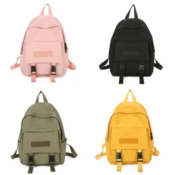 2020 Women Canvas Backpack Fashion Travel bag Solid color Student School Bags for Teenage Girls Backpack 
2020 Women Canvas Backpack Fashion Travel bag Solid color Student School Bags for Teenage Girls Backpack