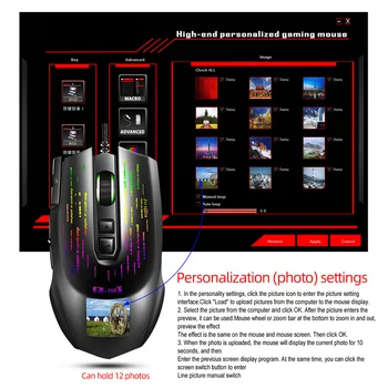 ABS Low Noise Portable Gaming Mouse Non Slip USB Interface RGB Backlight High Sensitivity Ergonomic Design Plug And Play 7 Keys
ABS Low Noise Portable Gaming Mouse Non Slip USB Interface RGB Backlight High Sensitivity Ergonomic Design Plug And Play 7 Keys