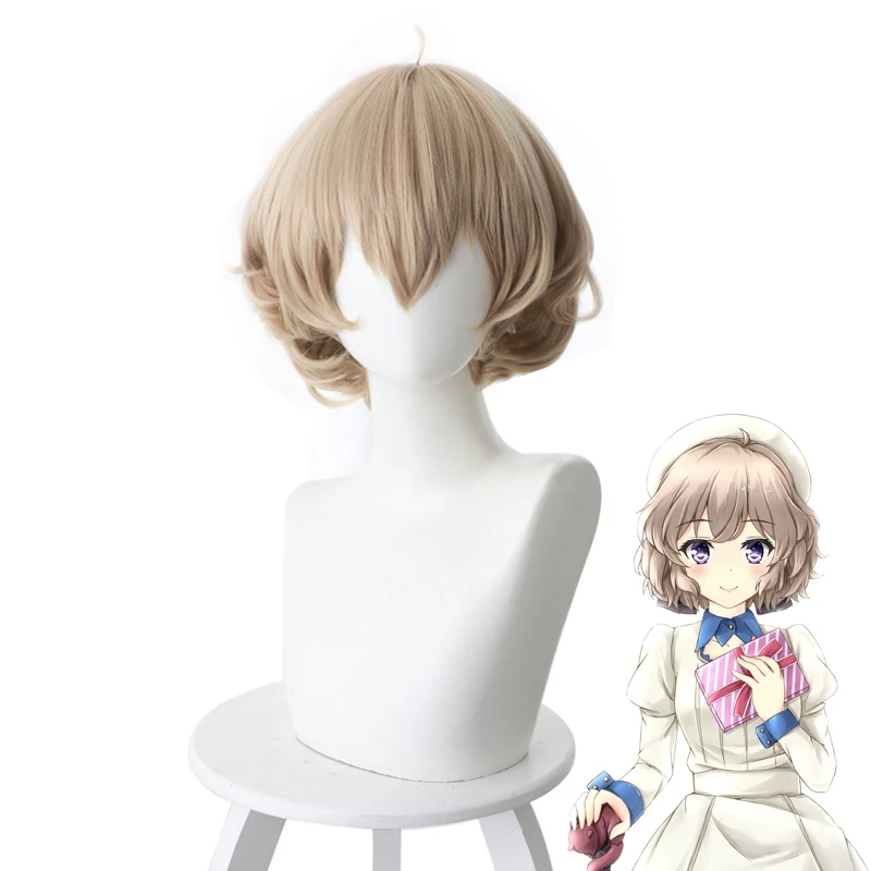 Anime Invented Inference Wigs Kotoko Iwanaga Cosplay Wig Short Curly Heat Resistant Synthetic Hair Wig Girls Women+ Wig Cap
Anime Invented Inference Wigs Kotoko Iwanaga Cosplay Wig Short Curly Heat Resistant Synthetic Hair Wig Girls Women+ Wig Cap