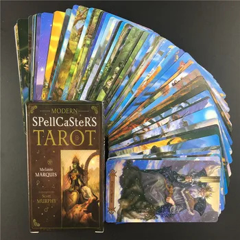 Modern Spellcaster's Tarot Tarot Cards Deck Board Games English For Family Gift Party Playing Card Game Entertainment
Modern Spellcaster's Tarot Tarot Cards Deck Board Games English For Family Gift Party Playing Card Game Entertainment
