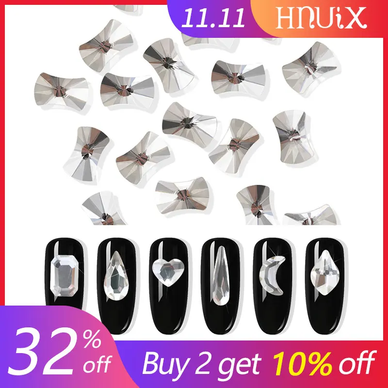 HNUIX 10pc Shiny Crystal 3D Nail Art Rhinestones AB Colorful Horse Eye / Water Drop / Football / Diamond DIY Decor Charms
HNUIX 10pc Shiny Crystal 3D Nail Art Rhinestones AB Colorful Horse Eye / Water Drop / Football / Diamond DIY Decor Charms