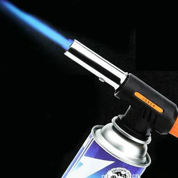 Gun Torch Flame Welding Gas Ignition Lighter Butane Portable Camping Gas Welding Torch for Camping Hiking Home Cooking BBQ Use
Gun Torch Flame Welding Gas Ignition Lighter Butane Portable Camping Gas Welding Torch for Camping Hiking Home Cooking BBQ Use