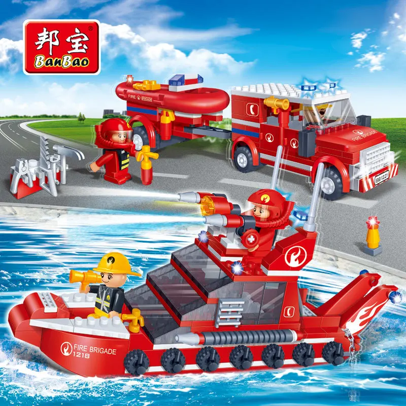 BanBao 8312 Fight Inserted Assembled Building Blocks Young STUDENT'S Boy Fire Truck Ship Toy 6-7-10-Year-Old
BanBao 8312 Fight Inserted Assembled Building Blocks Young STUDENT'S Boy Fire Truck Ship Toy 6-7-10-Year-Old