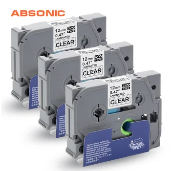 Absonic 3PCS Printer Ribbon TZe-131 TZ-131 Black on Clear 12mm Replace Brother P-touch CUBE PT-D210 PT-H110 PT-D600 Label Makers
Absonic 3PCS Printer Ribbon TZe-131 TZ-131 Black on Clear 12mm Replace Brother P-touch CUBE PT-D210 PT-H110 PT-D600 Label Makers