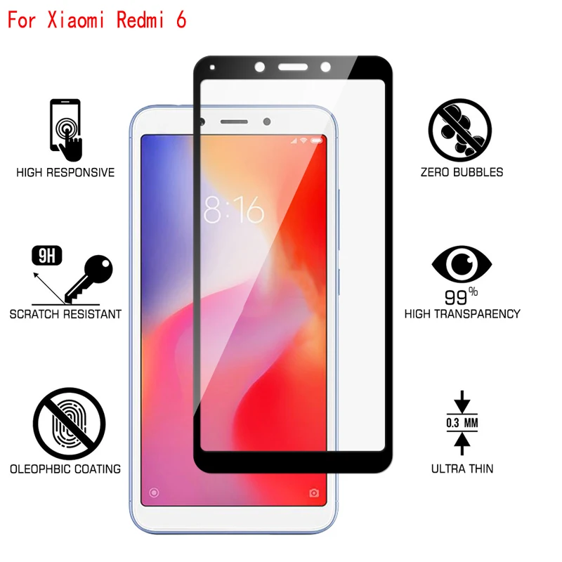 Tempered-Glass-Cover-for-Xiaomi-Redmi-Note-6-Pro-Screen-Protector-for-Redmi-6a-note-6
