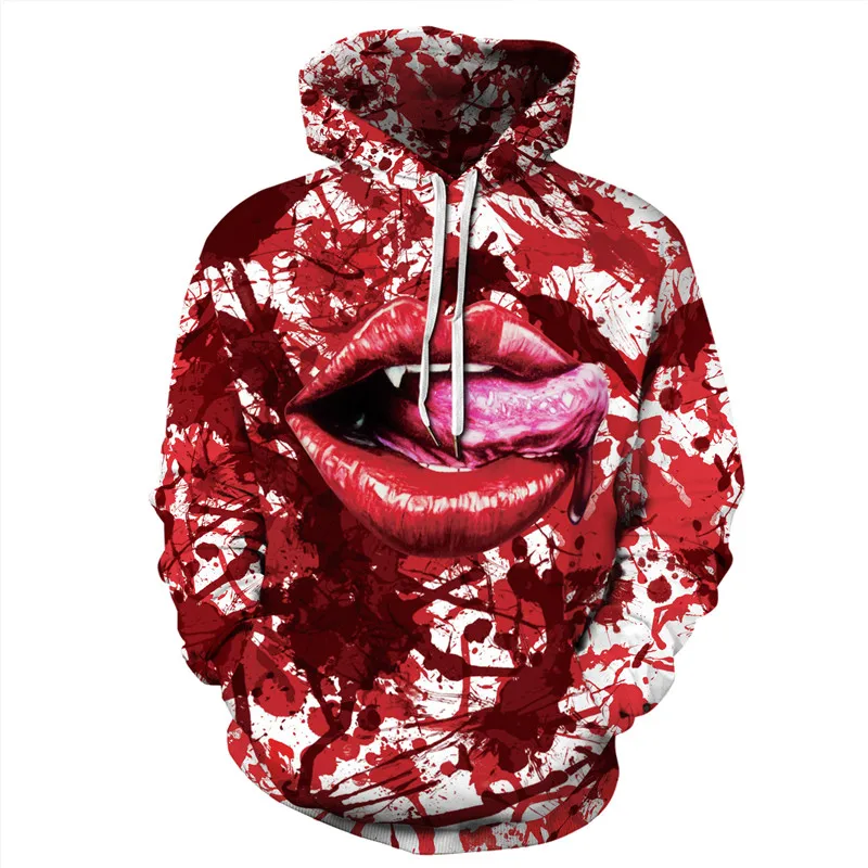 Hoodies Men Blood Drop Halloween 2019 Autumn Jacket 3D Digital Printing Lovers Hooded Sweatshirt Plus Size 5XL Loose Streetwear
Hoodies Men Blood Drop Halloween 2019 Autumn Jacket 3D Digital Printing Lovers Hooded Sweatshirt Plus Size 5XL Loose Streetwear