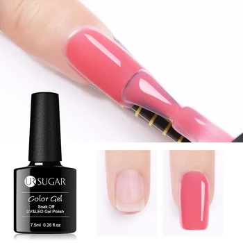 UR SUGAR 7.5ml Poly Extension Gel Pink Nail Tips Quick Building UV Gel Jelly Acrylic Finger Nail Art Poly varnish Polish
UR SUGAR 7.5ml Poly Extension Gel Pink Nail Tips Quick Building UV Gel Jelly Acrylic Finger Nail Art Poly varnish Polish