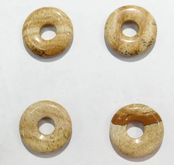 wholesale 30pcs high quality natural stone picture jaspers circle donut pendant 18mm for jewelry making accessories
wholesale 30pcs high quality natural stone picture jaspers circle donut pendant 18mm for jewelry making accessories