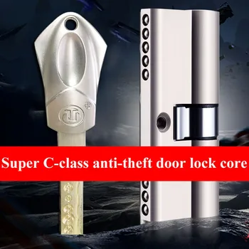 Stainless steel C-class lock core Cylinder Universal Security Door Gate lock cylinder With 10pcs Three-dimensional alloy key
Stainless steel C-class lock core Cylinder Universal Security Door Gate lock cylinder With 10pcs Three-dimensional alloy key