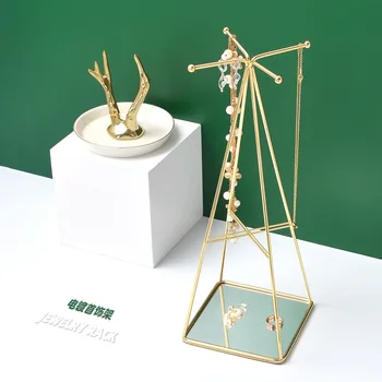 Creative Iron Jewelry Earrings Necklaces Bracelets Storage Display Stand Bathroom Bedroom Cosmetic Makeup Organizer Box Shelf
Creative Iron Jewelry Earrings Necklaces Bracelets Storage Display Stand Bathroom Bedroom Cosmetic Makeup Organizer Box Shelf