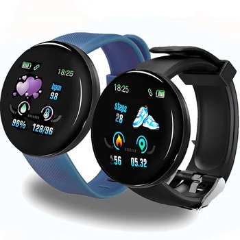 D18 Bluetooth Smart Watch Men Women Blood Pressure Smartwatch Sport Tracker Pedometer 116 Plus Smart Watches For Android IOS A2
D18 Bluetooth Smart Watch Men Women Blood Pressure Smartwatch Sport Tracker Pedometer 116 Plus Smart Watches For Android IOS A2