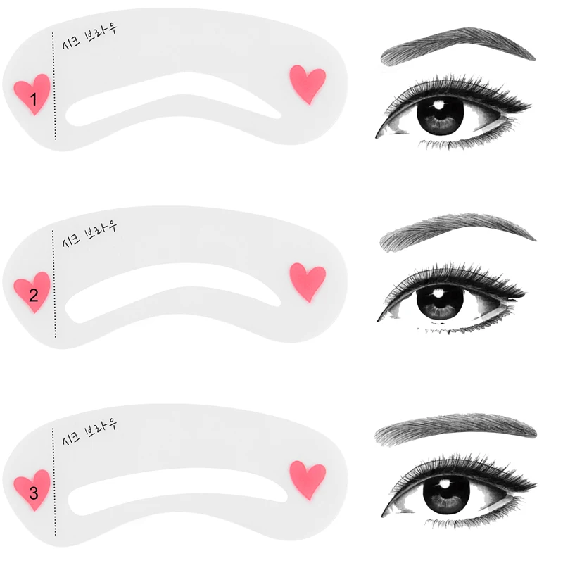 Eyebrow Mold Makeup Cosmetic Tools Thrush Card Artifact Accessories Waterproof Modeling Makeup Tool Drawing Card
Eyebrow Mold Makeup Cosmetic Tools Thrush Card Artifact Accessories Waterproof Modeling Makeup Tool Drawing Card