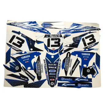 HUMAART MX Graphics Racing Logo Sticker Kit Adhesive Wrap Deco for YAMAMAH YZ450F YZF450 YZF 450 2018 2019, Blue
HUMAART MX Graphics Racing Logo Sticker Kit Adhesive Wrap Deco for YAMAMAH YZ450F YZF450 YZF 450 2018 2019, Blue
