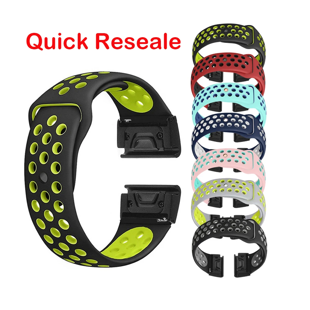Watch Band Easy Quick Fit Strap for Garmin Fenix 5/5 Plus 6 6Pro Replacement Band Smart Watch For Garmin Forerunner 935 945 Band
Watch Band Easy Quick Fit Strap for Garmin Fenix 5/5 Plus 6 6Pro Replacement Band Smart Watch For Garmin Forerunner 935 945 Band