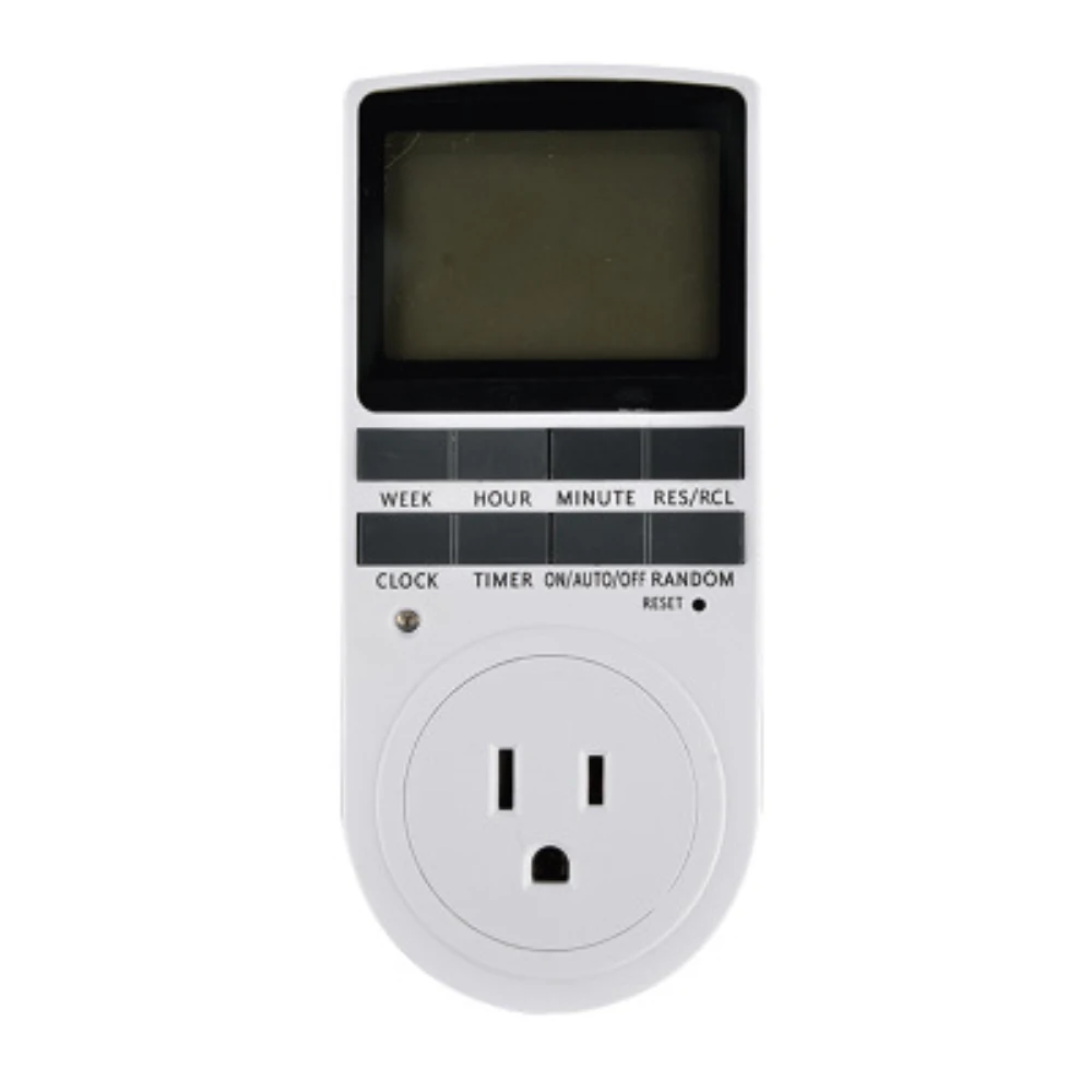 Electronic Digital Timer Switch EU US FR BR Plug Kitchen Timer Outlet 230V 110V 7 Day 12/24 Hour Programmable Timing Socket
Electronic Digital Timer Switch EU US FR BR Plug Kitchen Timer Outlet 230V 110V 7 Day 12/24 Hour Programmable Timing Socket