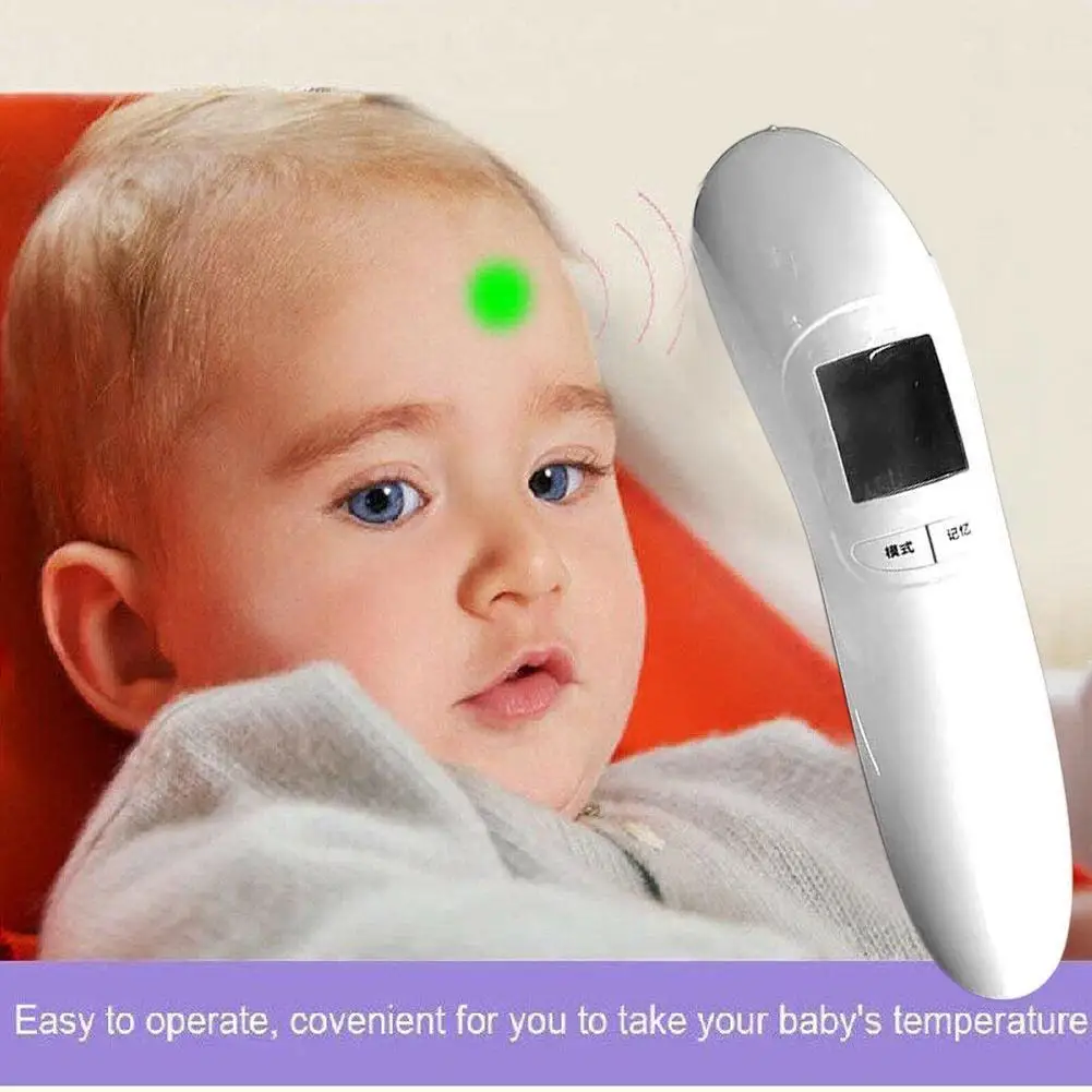 Non-contact body thermometer Forehead Digital Infrared Portable Temperature Non-contact Thermometer Baby/Adult Termometro Q2B8
Non-contact body thermometer Forehead Digital Infrared Portable Temperature Non-contact Thermometer Baby/Adult Termometro Q2B8