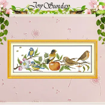 The birds on the tree Patterns Counted Cross Stitch 11CT 14CT Cross Stitch Set Wholesale Cross-stitch Kit Embroidery Needlework
The birds on the tree Patterns Counted Cross Stitch 11CT 14CT Cross Stitch Set Wholesale Cross-stitch Kit Embroidery Needlework