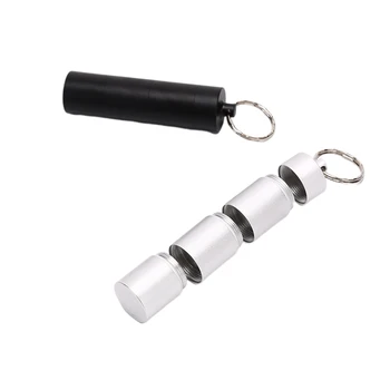 Sealed Box Outdoor Waterproof Tank Bushcraft Survival Tinder Matches Box Aluminum Alloy Medicine Pill Box Bottle Container 4A
Sealed Box Outdoor Waterproof Tank Bushcraft Survival Tinder Matches Box Aluminum Alloy Medicine Pill Box Bottle Container 4A