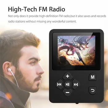 Mini Music Player with 1.8 Inch TFT Screen Portable Button Control Digital MP3 FM Sound Recorder
Mini Music Player with 1.8 Inch TFT Screen Portable Button Control Digital MP3 FM Sound Recorder