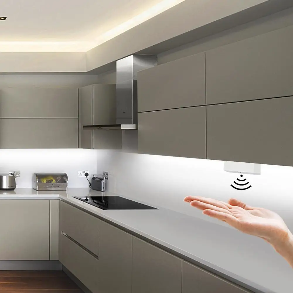 LED Hand Sweep Sensor Switch Dimmer 12V/24V 5A Hand Wave Scan IR Sensor Switch ON/OFF DIY LED Closet Cabinet light/Wardrobe lamp
LED Hand Sweep Sensor Switch Dimmer 12V/24V 5A Hand Wave Scan IR Sensor Switch ON/OFF DIY LED Closet Cabinet light/Wardrobe lamp