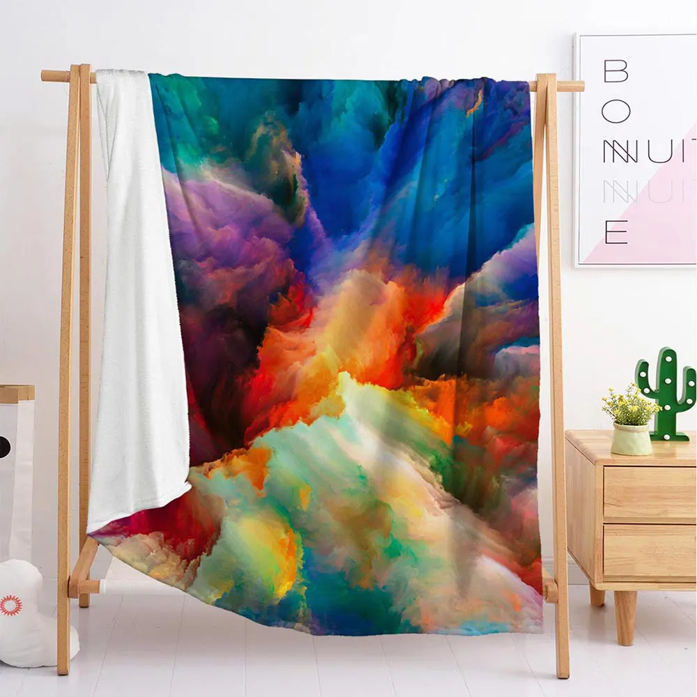 Flow color texture blanket sleeping blanket flannel blanket travel blanket single double large customized blanket bedding
Flow color texture blanket sleeping blanket flannel blanket travel blanket single double large customized blanket bedding