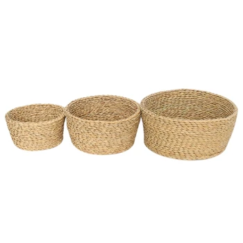 Straw Storage Basket Straw Handmade Laundry Garden Flower Kitchen Storage Basket
Straw Storage Basket Straw Handmade Laundry Garden Flower Kitchen Storage Basket
