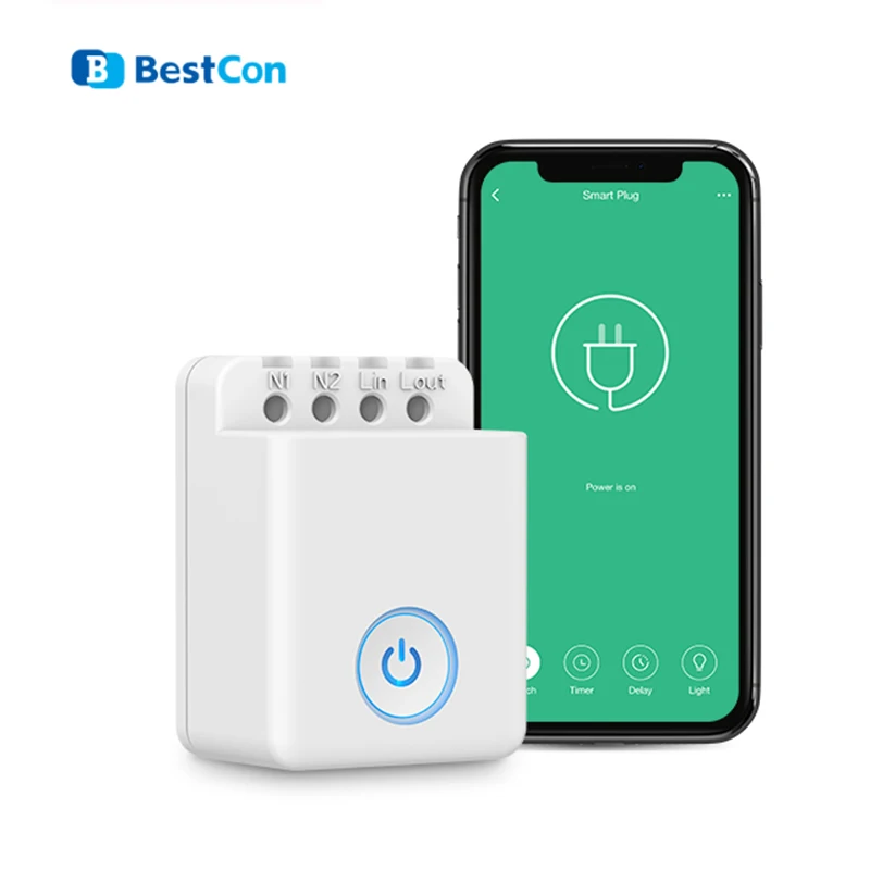 Broadlink Bestcon MCB1 Home Automation Modules Smart Switch WiFi APP 2.4GHz Control Box Timing Wireless Remote Control 2500W
Broadlink Bestcon MCB1 Home Automation Modules Smart Switch WiFi APP 2.4GHz Control Box Timing Wireless Remote Control 2500W