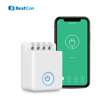 Broadlink Bestcon MCB1 Home Automation Modules Smart Switch WiFi APP 2.4GHz Control Box Timing Wireless Remote Control 2500W
Broadlink Bestcon MCB1 Home Automation Modules Smart Switch WiFi APP 2.4GHz Control Box Timing Wireless Remote Control 2500W