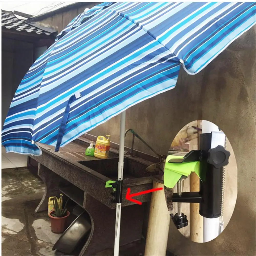 Courtyard Umbrella Fixed Clamp Bracket Clamp Balcony Umbrella Stand Outdoor Table Fixed Umbrella Stand Garden Stakes Aliexpress