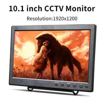 New 10.1 inch LCD HD Monitor Mini TV & Computer Display 1920*1200 Resolution Security Monitor With Speaker VGA HDMI BNC
New 10.1 inch LCD HD Monitor Mini TV & Computer Display 1920*1200 Resolution Security Monitor With Speaker VGA HDMI BNC