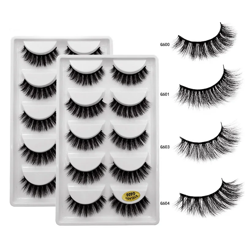 High Quality Eye Makeup False Eyelashes Naturally Thick Eyelashes 5 Pairs Eyelash Extension Extension Professional Eyelash Bundl
High Quality Eye Makeup False Eyelashes Naturally Thick Eyelashes 5 Pairs Eyelash Extension Extension Professional Eyelash Bundl