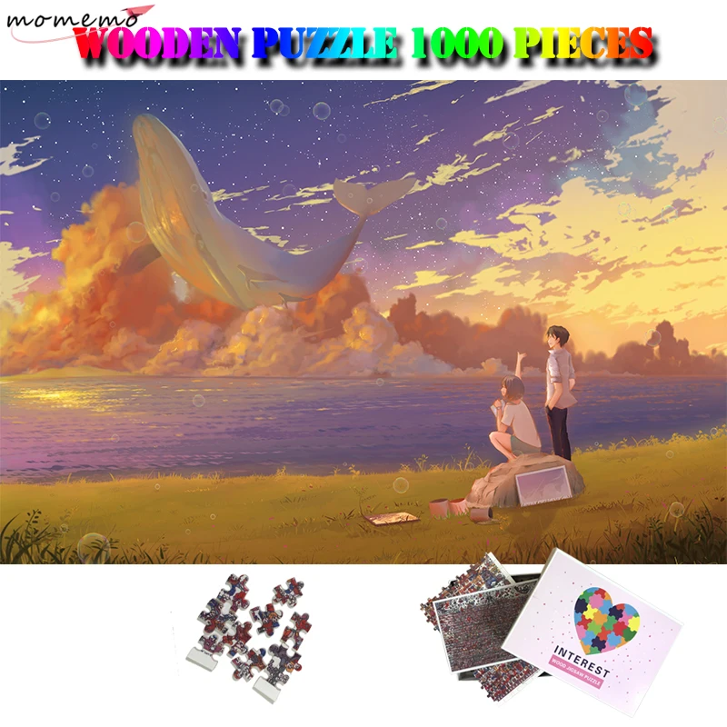 MOMEMO Sky Painter Wooden Jigsaw Puzzles 1000 Pieces Landscape Puzzles for Adults Kids Assembling Puzzle Games Kids Nice Gifts
MOMEMO Sky Painter Wooden Jigsaw Puzzles 1000 Pieces Landscape Puzzles for Adults Kids Assembling Puzzle Games Kids Nice Gifts