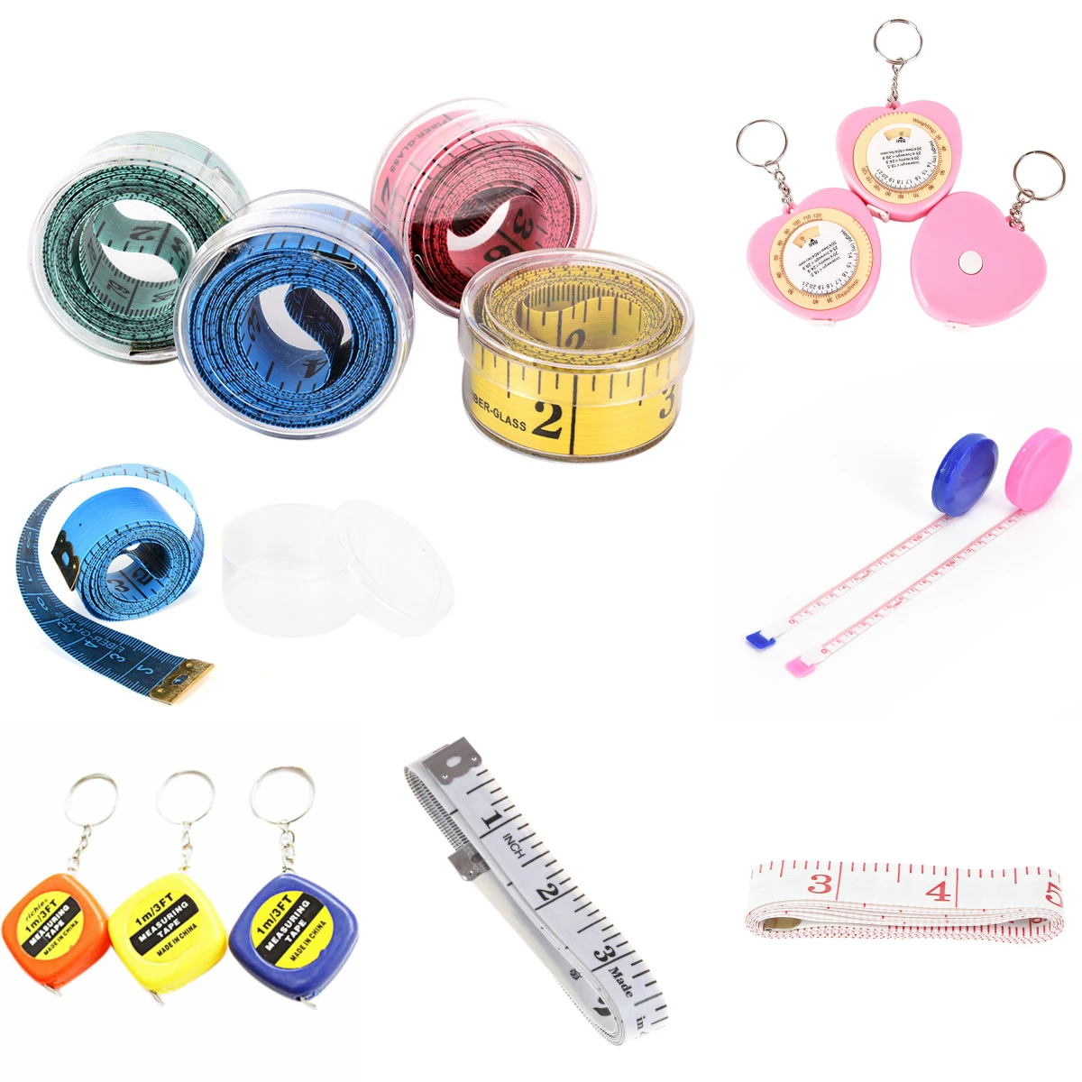 Body Measuring Ruler Sewing Tailor Tape Measure Soft Flat Sewing Ruler Meter Sewing Measuring Tape Random Color
Body Measuring Ruler Sewing Tailor Tape Measure Soft Flat Sewing Ruler Meter Sewing Measuring Tape Random Color