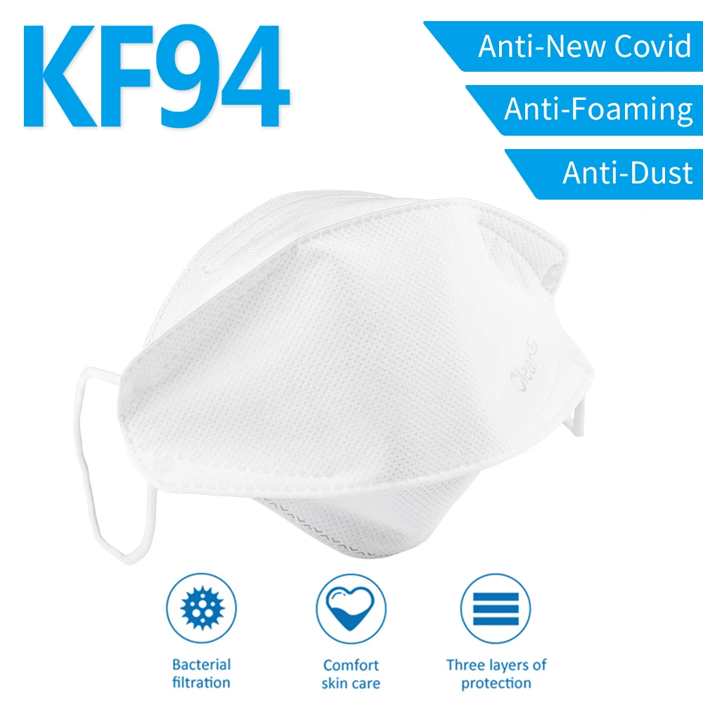 kf94 mask 10pcs 4 Layer Non-woven fabric Breathable Anti Dust Protective antibacterial Masks face Mouth Nose Cover mask
kf94 mask 10pcs 4 Layer Non-woven fabric Breathable Anti Dust Protective antibacterial Masks face Mouth Nose Cover mask